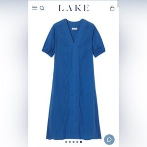 NWT LAKE Gauze Caftan Day Dress